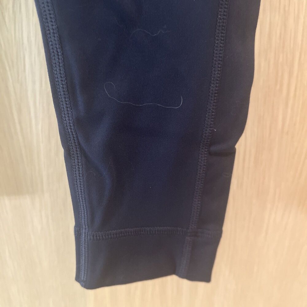 SET ACTIVE Sportbody Leggings Navy Blue Small Athletic Activewear Womens - Picture 4 of 7